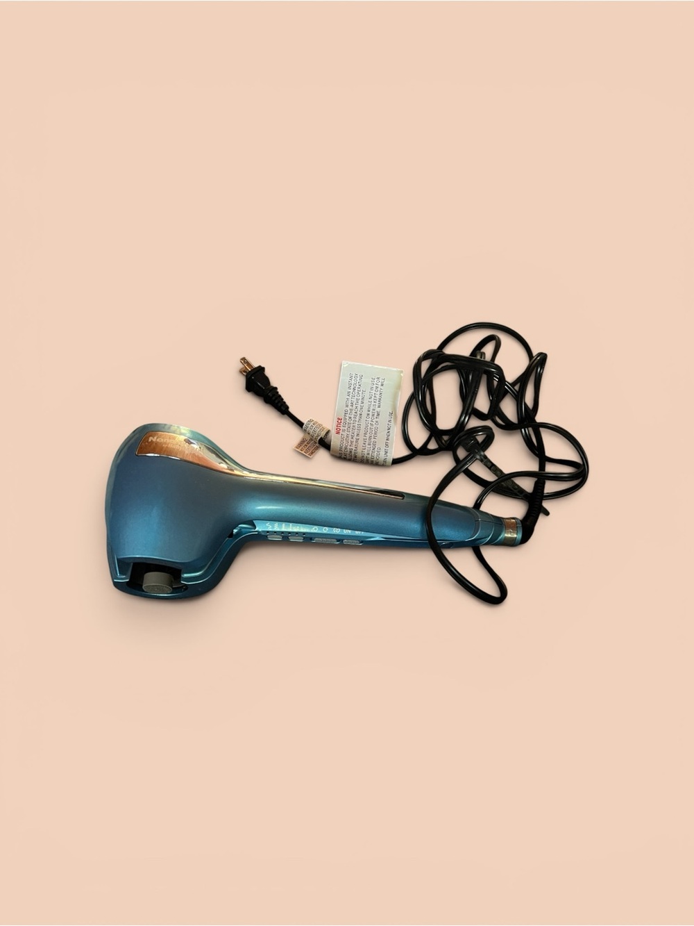 Blue Automatic Hair Curler - Women's Styling Tool